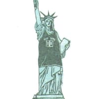 Lady Liberty mini print