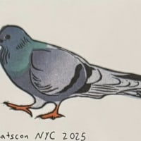 EEEEEATSCON 2025 (Pigeon) mini print