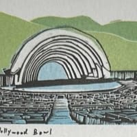The Hollywood Bowl mini print