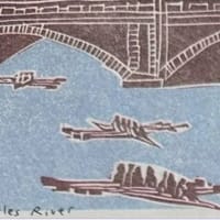 Charles River mini print