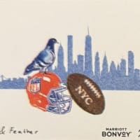 4th and Feather mini print