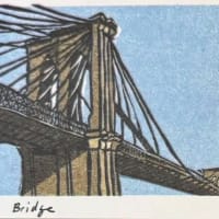 Bklyn Bridge mini print