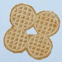 Mini Waffles mini print