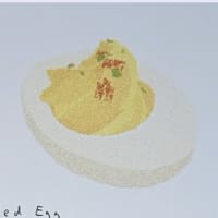 Deviled Egg mini print