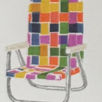 Beach Chair mini print