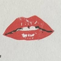 Lips mini print