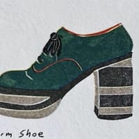 Platform Shoe mini print