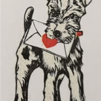 Puppy Love mini print