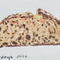 Sourdough Slice mini print