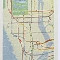 Subway Map mini print