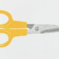 Scissors mini print