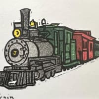 J Train mini print