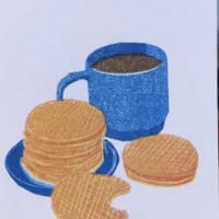 Dutch Stroopwafel mini print