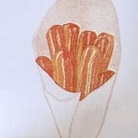 Spanish Churros mini print