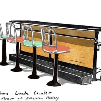 Greensboro Lunch Counter mini print