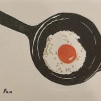 Egg In a Pan mini print