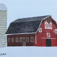 Hay Barn mini print