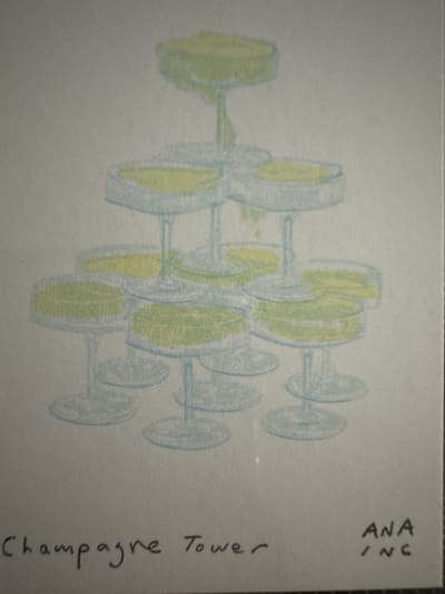 Champagne Tower