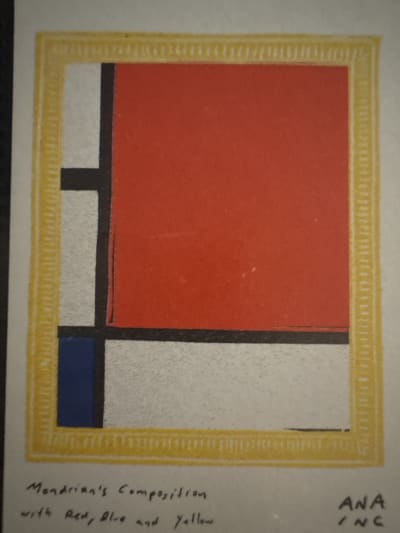 Mondrian's Composition