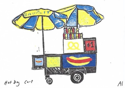 Hot Dog Cart