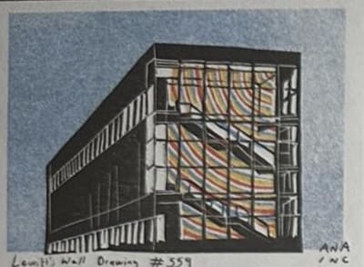 Lewitt's Wall Drawing #559