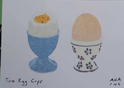 Two Egg Cups