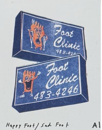 Happy Foot / Sad Foot
