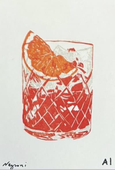 Negroni- Dark Pink