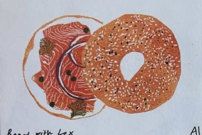 Bagel with Lox