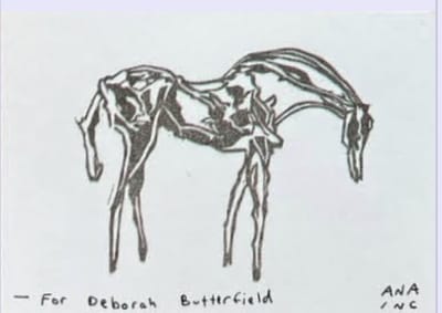 For Deborah Butterfield