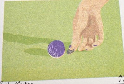 Ball Marker, a Ana Inciardi mini print