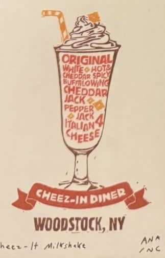 Cheez-It Milkshake, a Ana Inciardi mini print