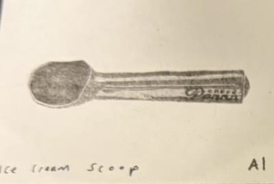Ice Cream Scoop, a Ana Inciardi mini print