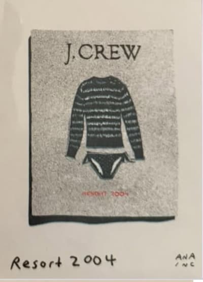 J.Crew Resort 2004, a Ana Inciardi mini print
