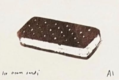 Ice Cream Sandi, a Ana Inciardi mini print