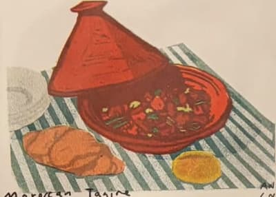 Moroccan Tagine, a Ana Inciardi mini print