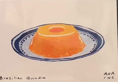 Brazilian Quindim, a Ana Inciardi mini print