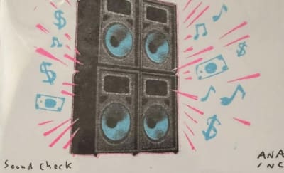 Sound Check, a Ana Inciardi mini print