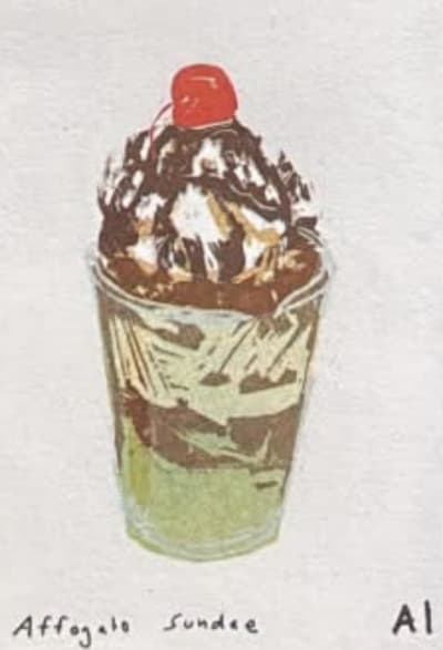 Affogato Sundae, a Ana Inciardi mini print