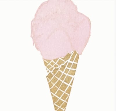 Ice Cream Cone (Strawberry)