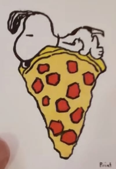 Snoopy Pizza