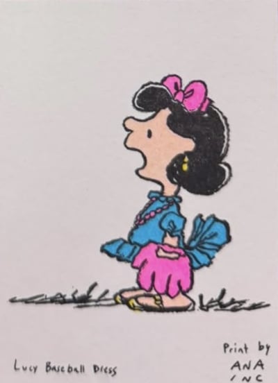 Lucy Baseball Dress