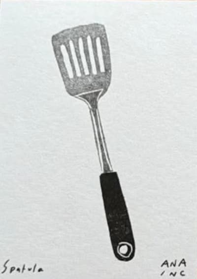 Spatula mini print