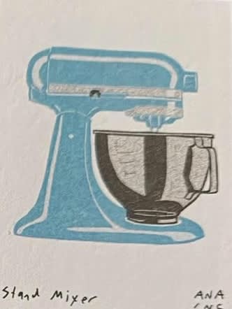 Stand Mixer mini print