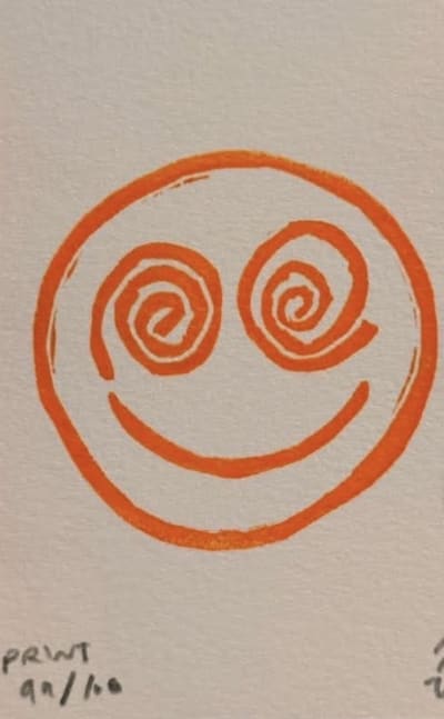 Smiley (100 made) mini print