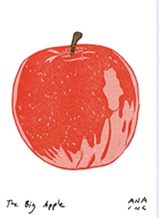 Big Apple, an Ana Inciardi mini print