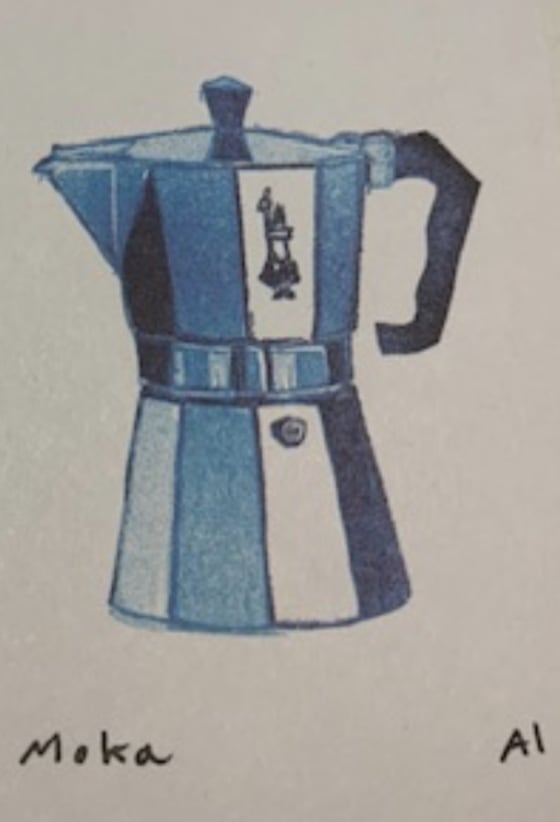 Moka, an Ana Inciardi mini print