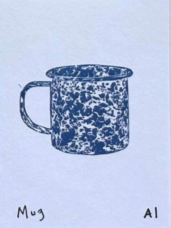 Mug, an Ana Inciardi mini print