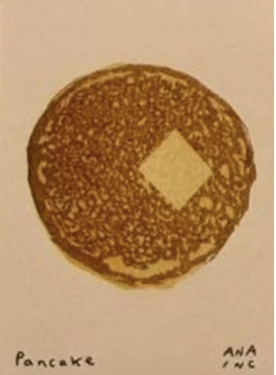 Pancake, an Ana Inciardi mini print
