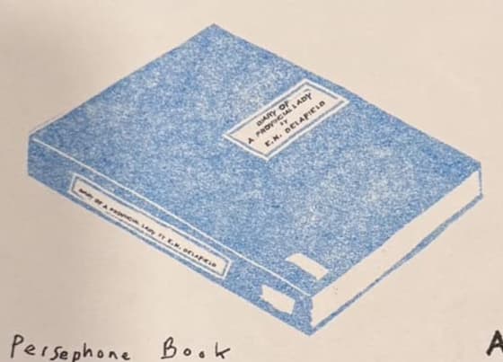 Persephone Book, an Ana Inciardi mini print